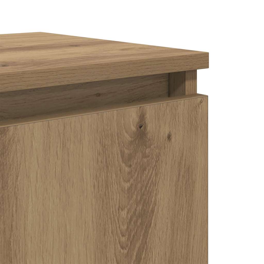 Bedside Cabinet Artisan oak 40 x 30 x 50 cm Engineered wood